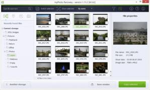 myPhoto Recovery Screenshot