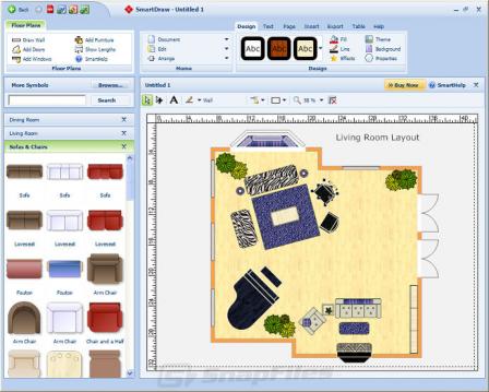 SmartDraw Screenshot